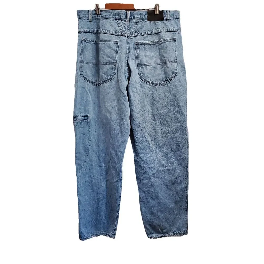 Marithe Francois Girbaud Vtg Y2K Denim Jeans Men's 36x31 light distressed